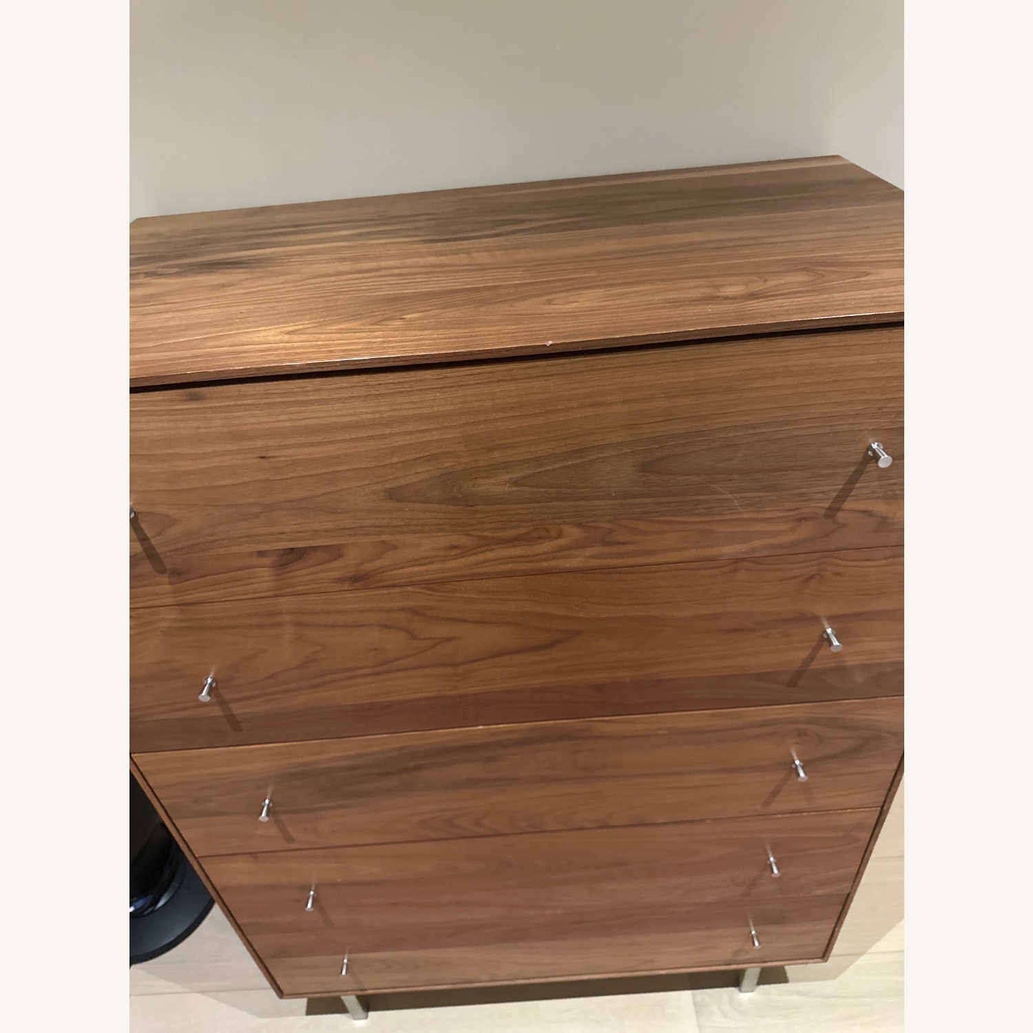 Room & Board Hudson 5 Dresser Walnut Armoire - image-9