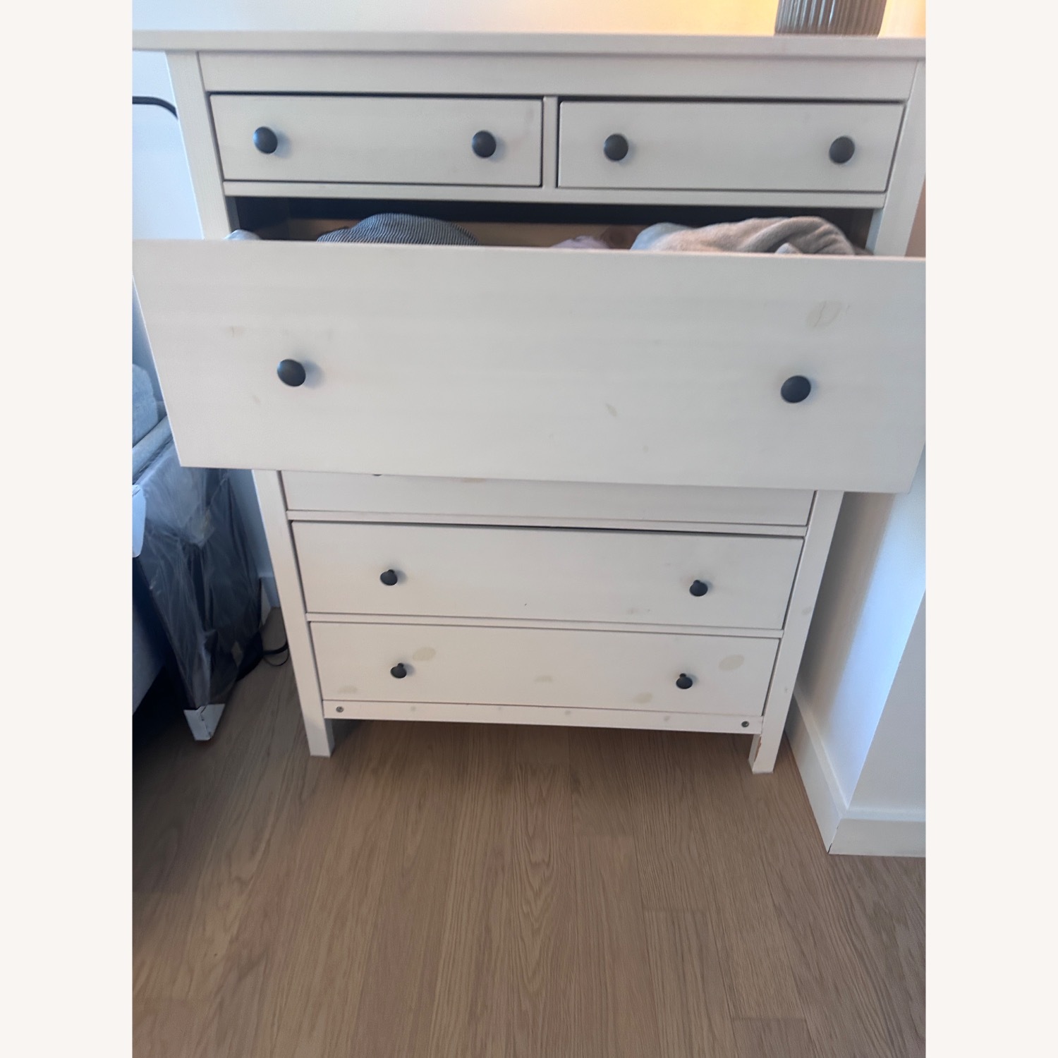 IKEA Hemnes White Wood Dresser - image-6