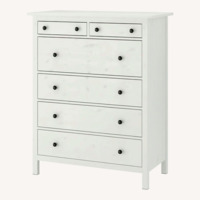 IKEA Hemnes White Wood Dresser