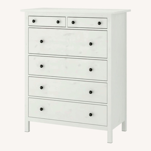 Used IKEA Hemnes White Wood Dresser for sale on AptDeco