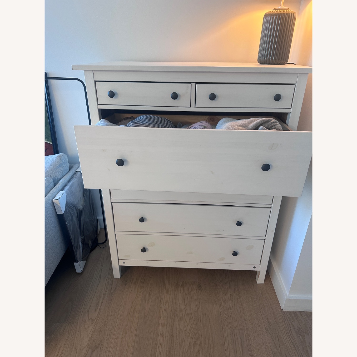IKEA Hemnes White Wood Dresser - image-5