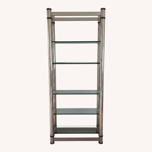 Used Vintage 80’s Deco Etagere Shelves for sale on AptDeco