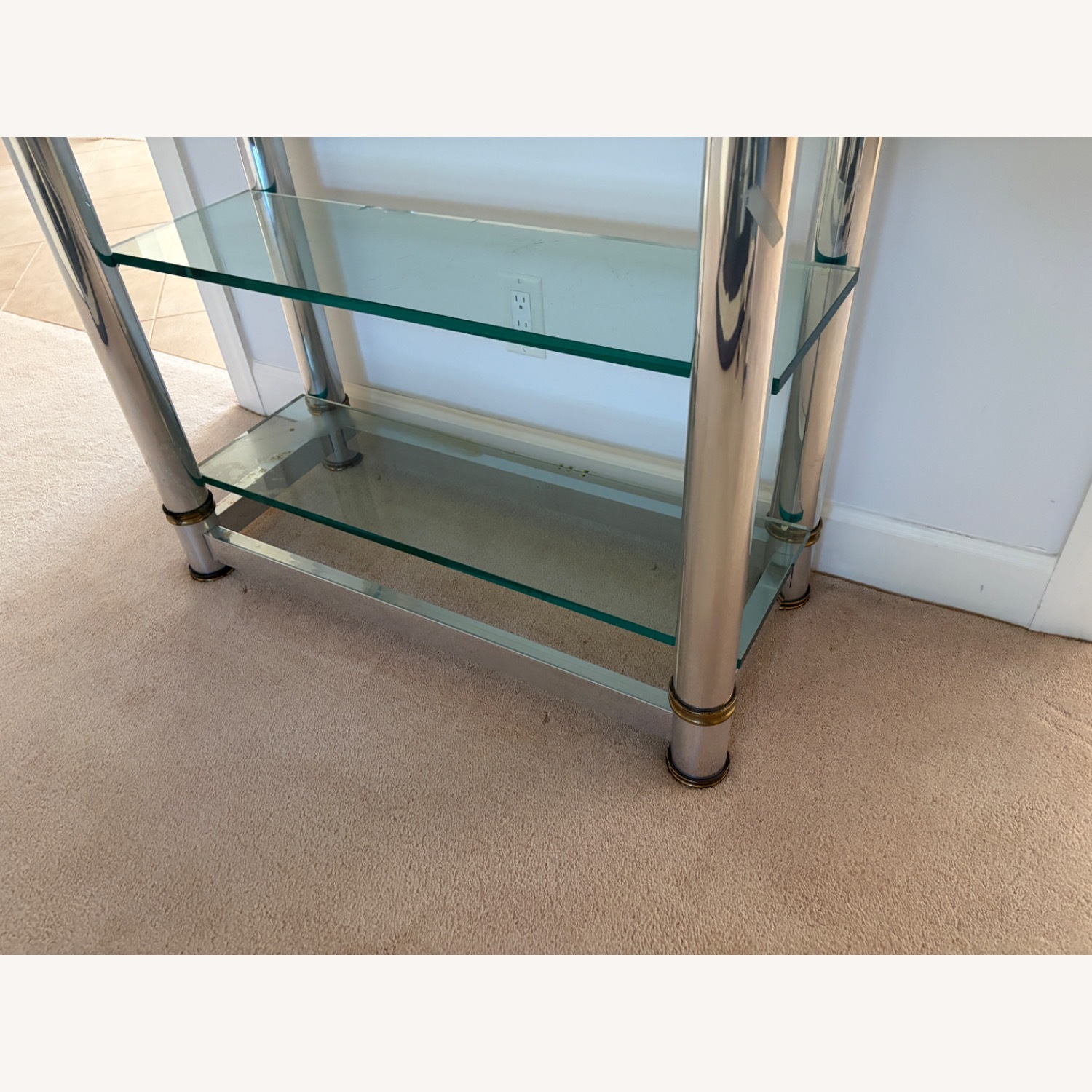 Vintage 80’s Deco Etagere Shelves - image-4