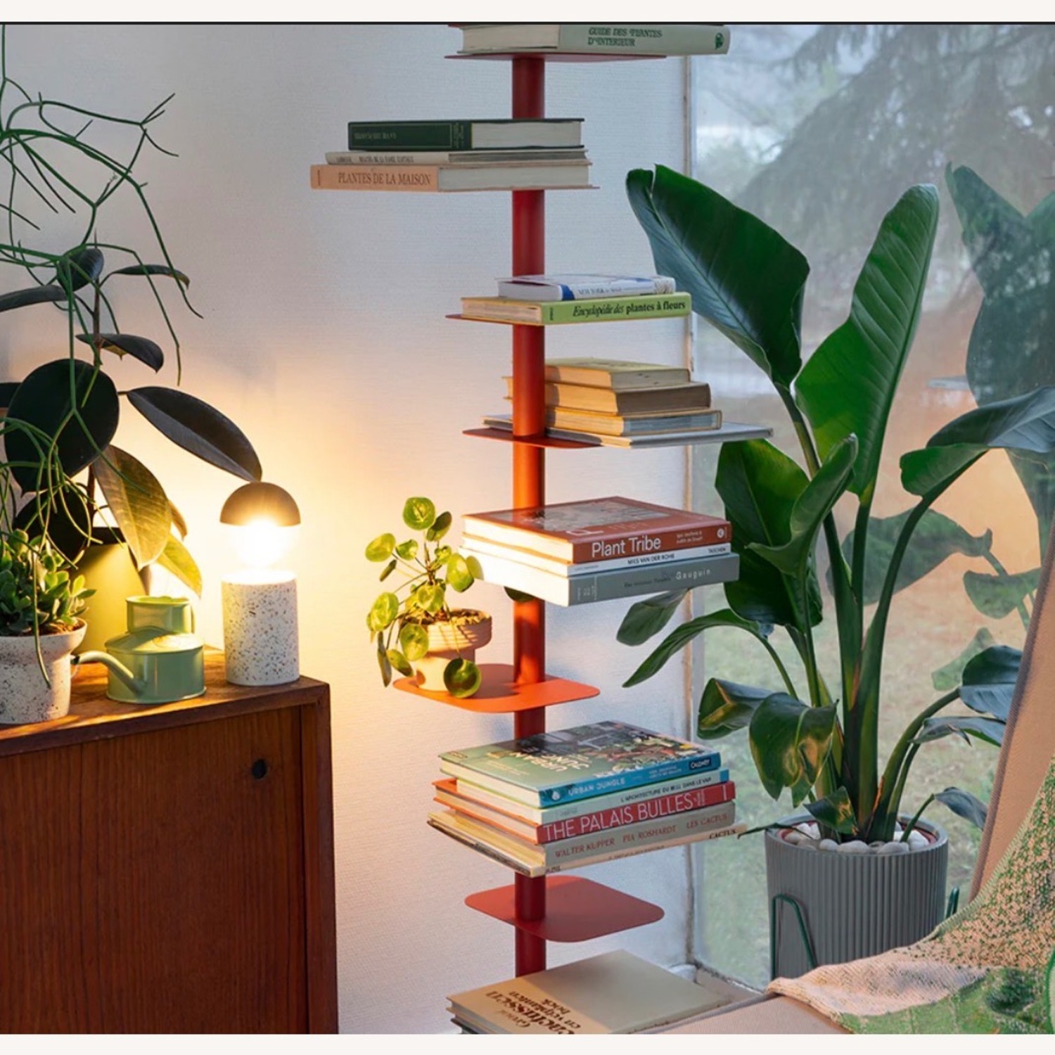 Herman Miller Story Red Bookcase - image-1
