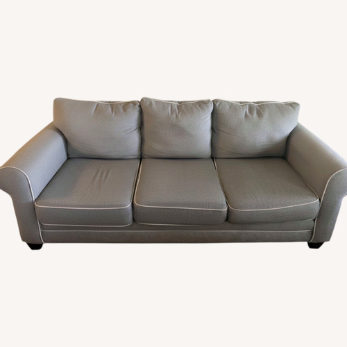 Used Casual Living Light Gray Fabric 3+ Seater Sofa for sale on AptDeco