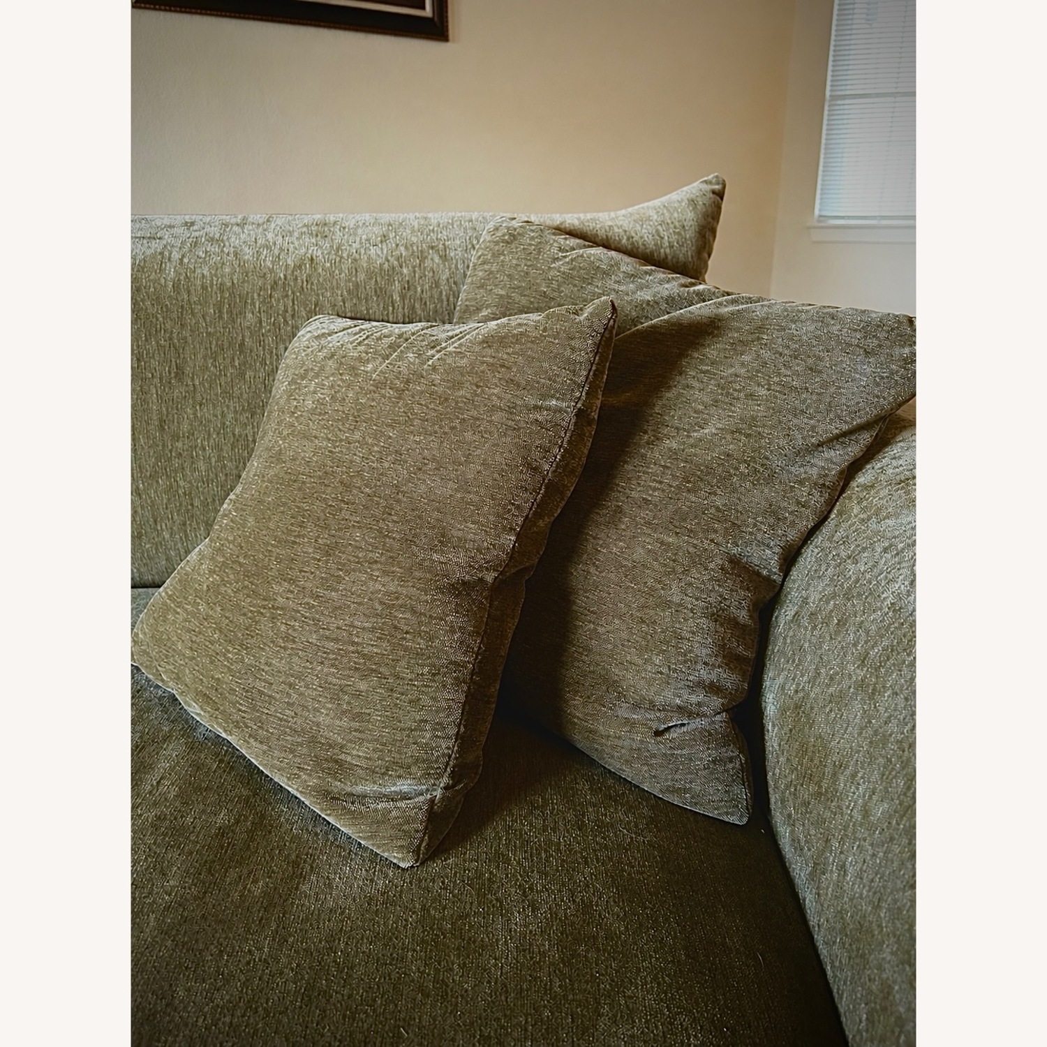 Wayfair Green Boucle 3+ Seater Sofa - image-3