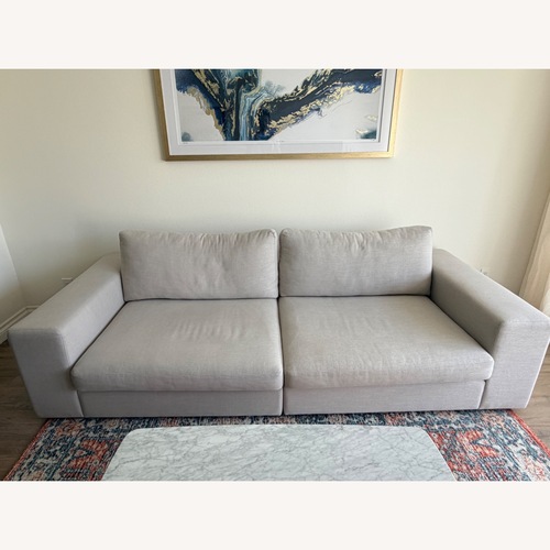 Used Article Beta Light Gray 2 Seater Sofa for sale on AptDeco