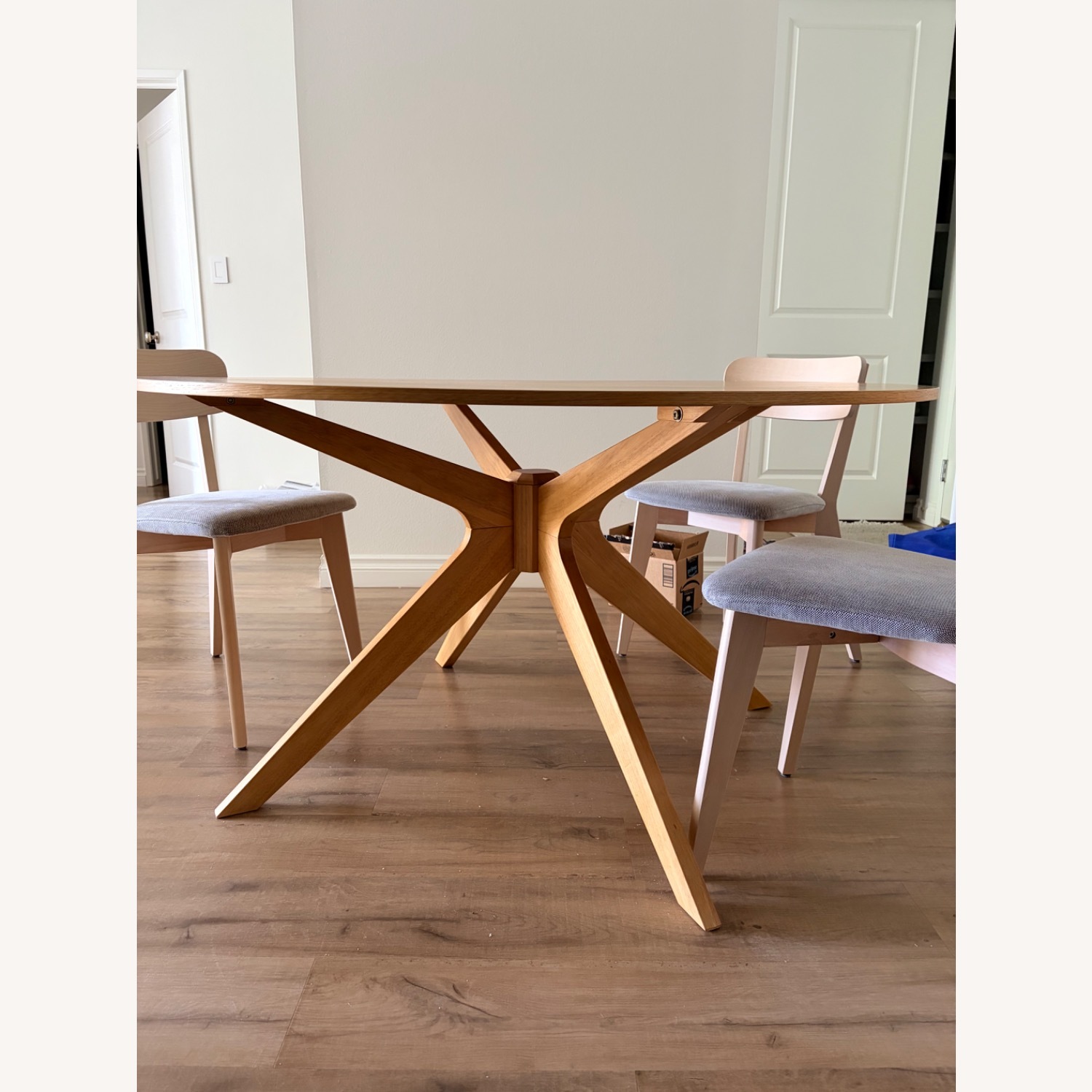 Article Conan Natural Wood Dining Table - image-3
