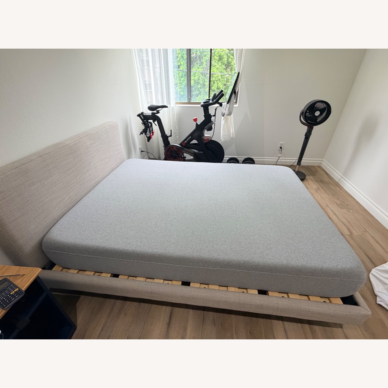 Article Tessu Natural Fabric Full Bed - image-3