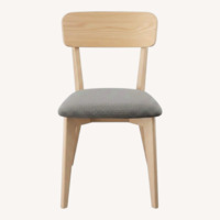 IKEA Lisabo Natural Wood Dining Chairs