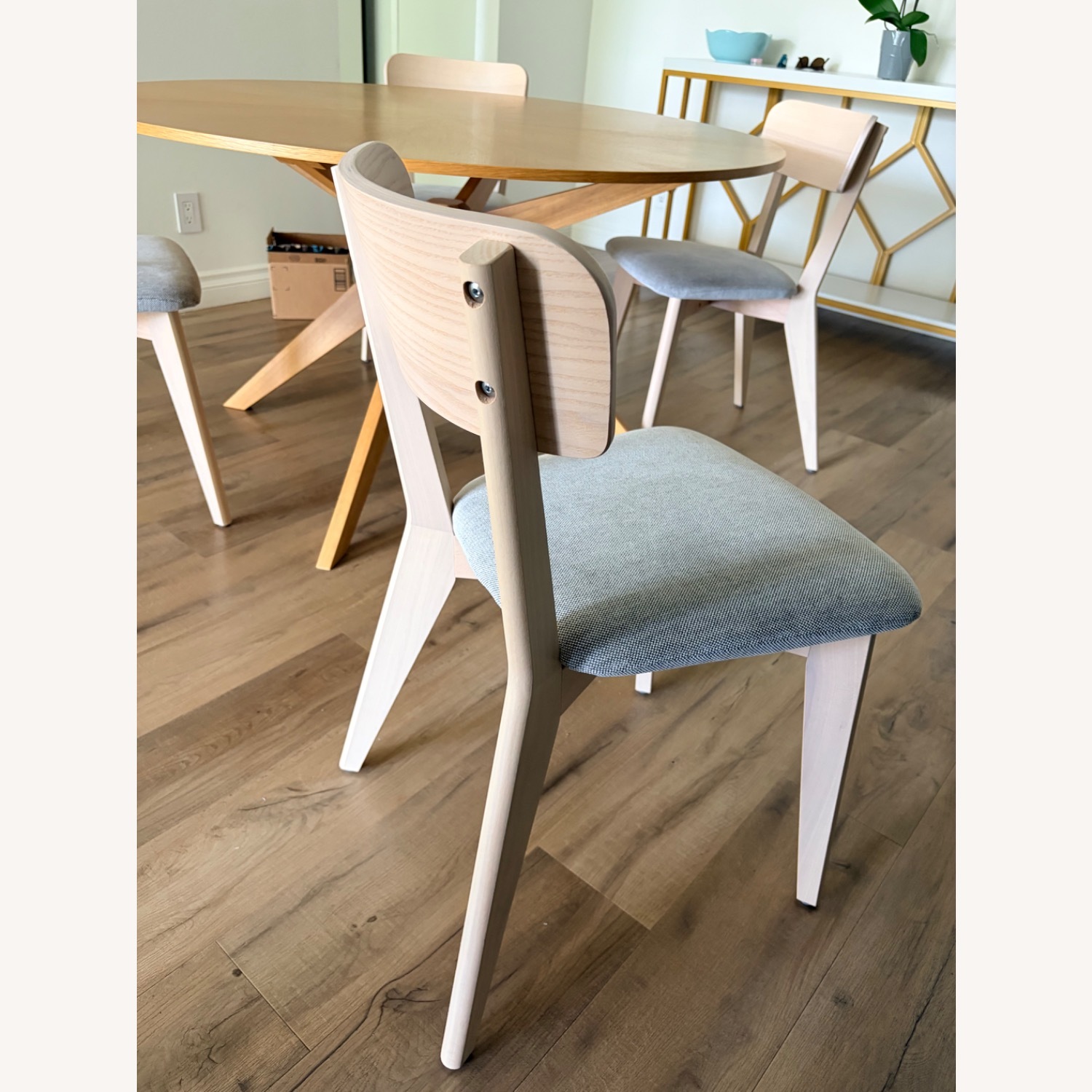 IKEA Lisabo Natural Wood Dining Chairs - image-2