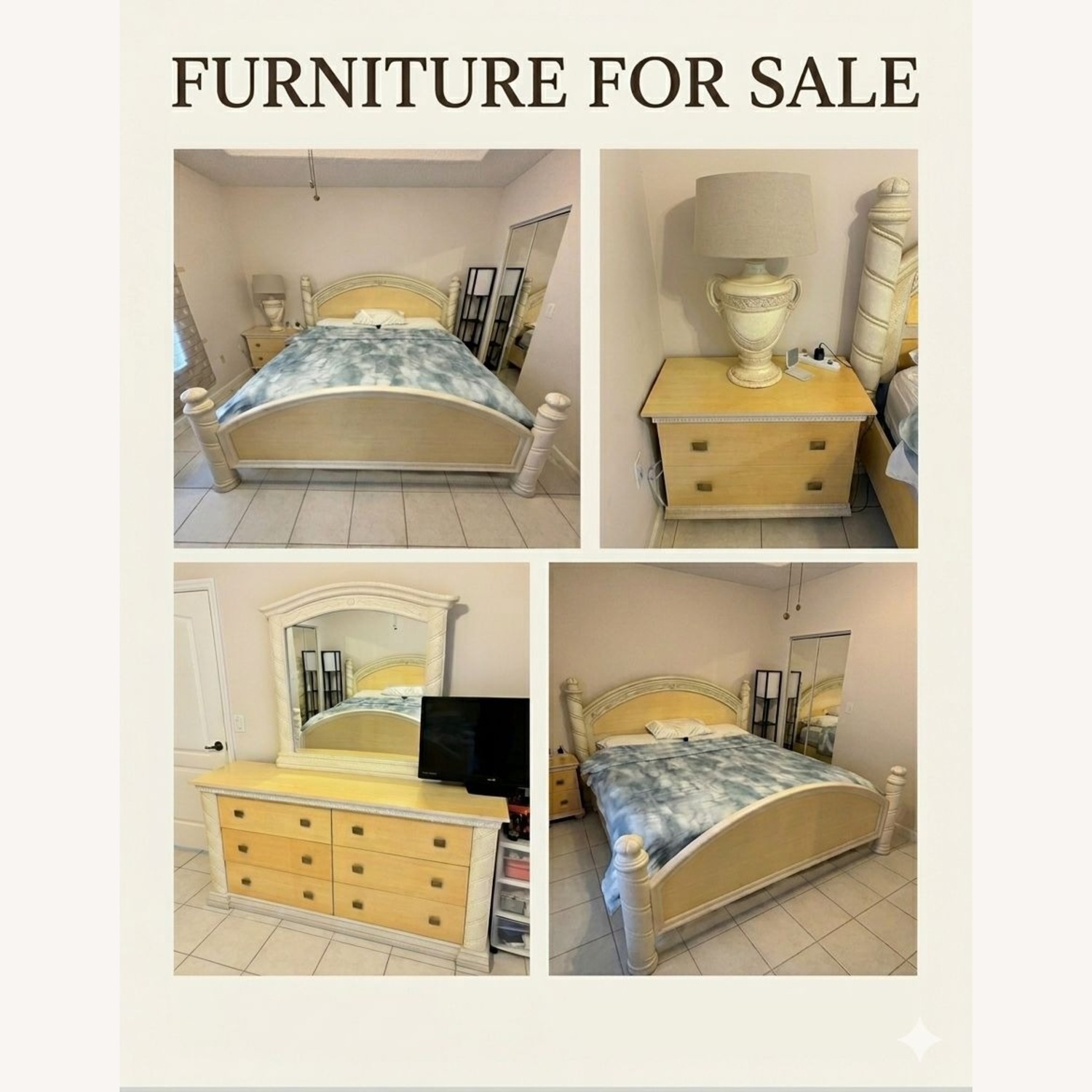 Natural King Bed - image-1