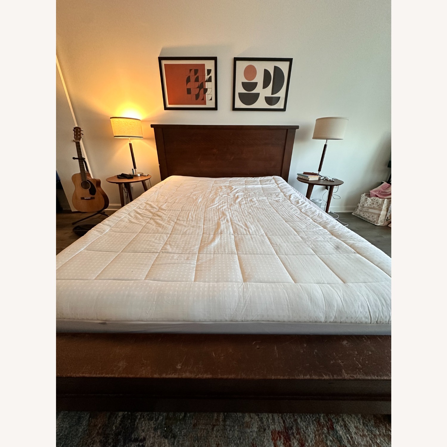 Pottery Barn Sumatra Queen Platform Bed - image-2