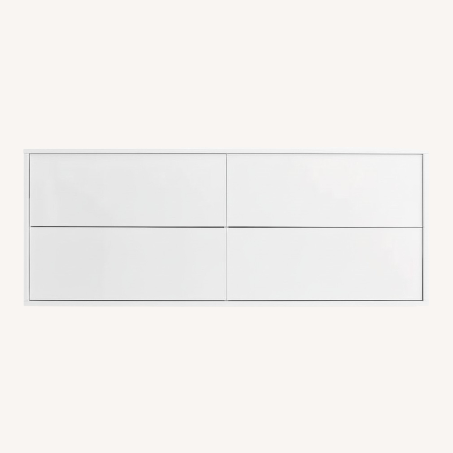 CB2 Gallery White Wood Dresser - image-0