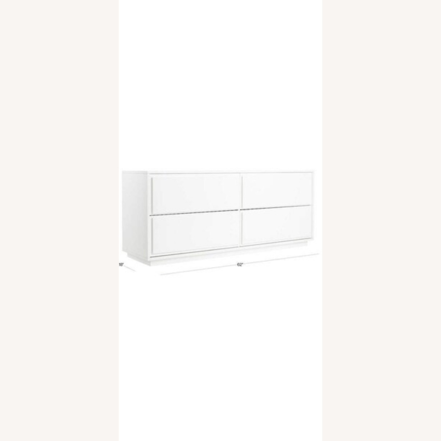 CB2 Gallery White Wood Dresser - image-2