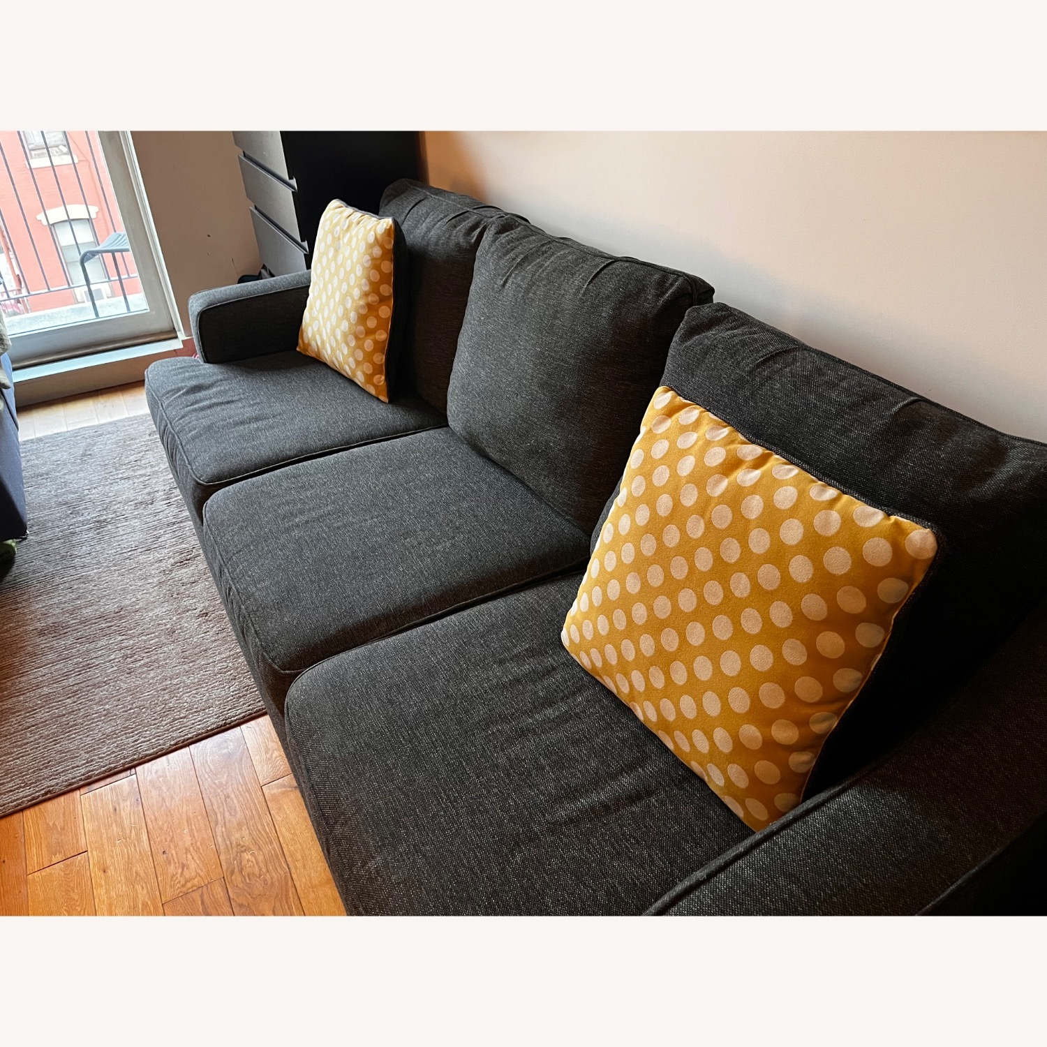 Raymour & Flanigan Union Square 3 Seater Sofa - image-6