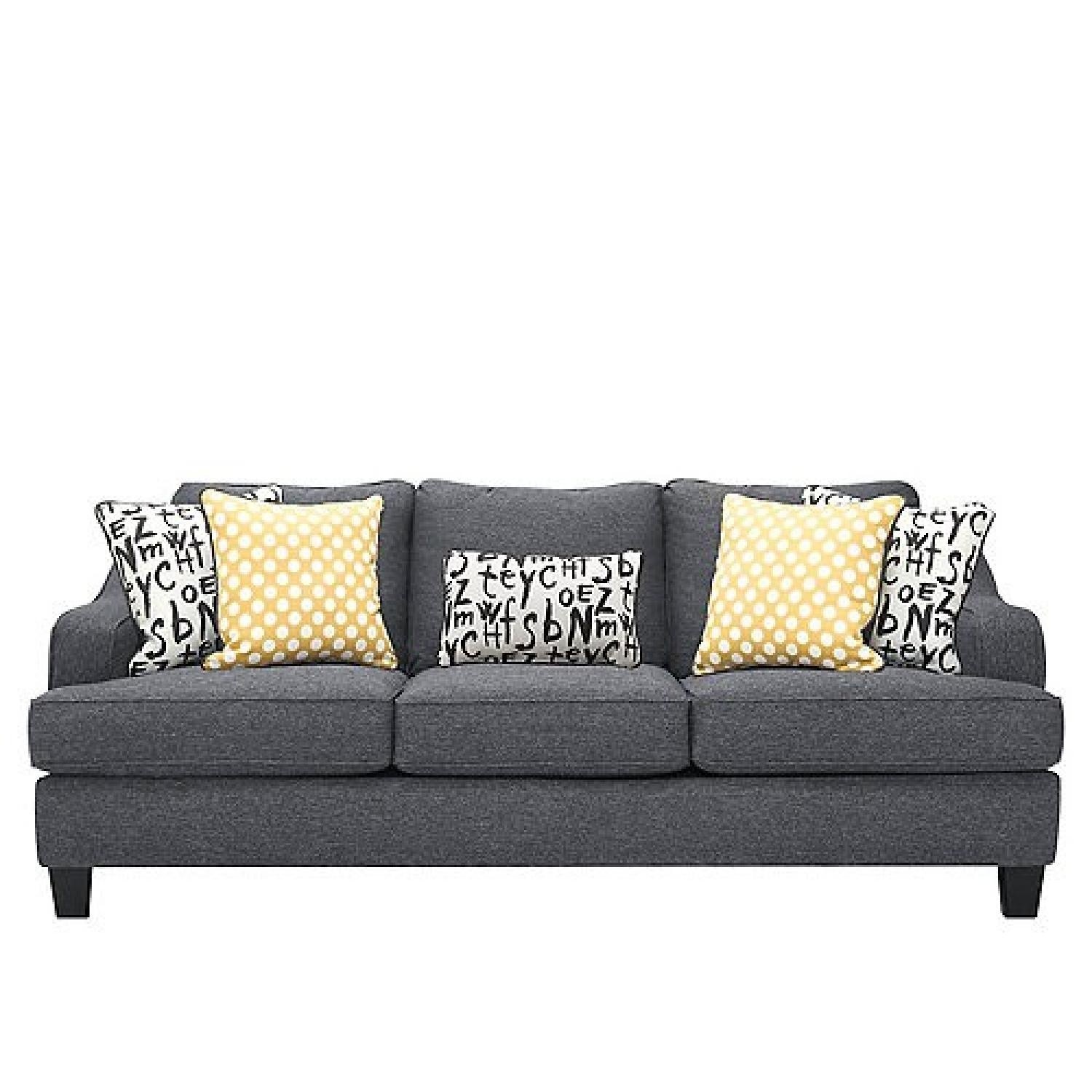 Raymour & Flanigan Union Square 3 Seater Sofa - image-7