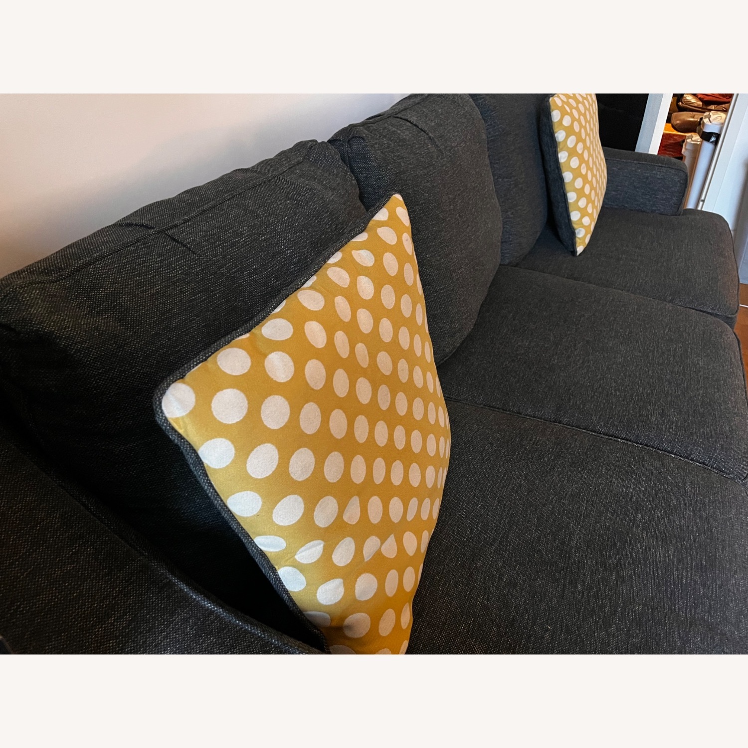Raymour & Flanigan Union Square 3 Seater Sofa - image-4