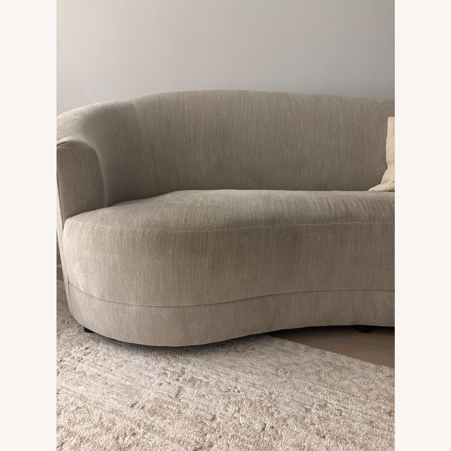 Crate & Barrel Infiniti 88" Curve Back Sofa  - image-5
