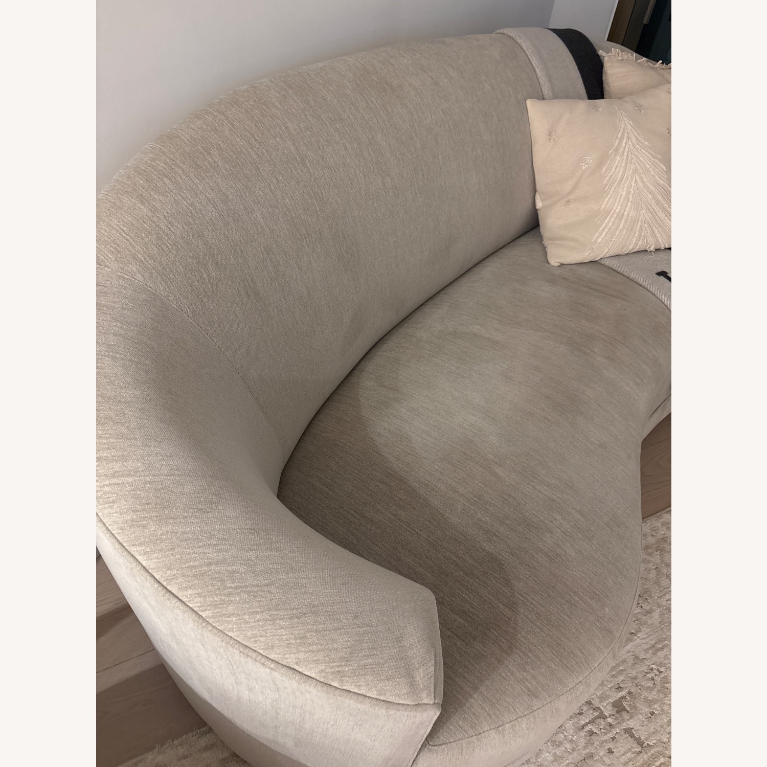 Crate & Barrel Infiniti 88" Curve Back Sofa  - image-4