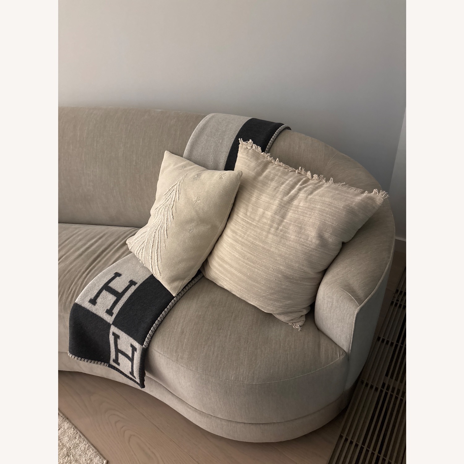 Crate & Barrel Infiniti 88" Curve Back Sofa  - image-6