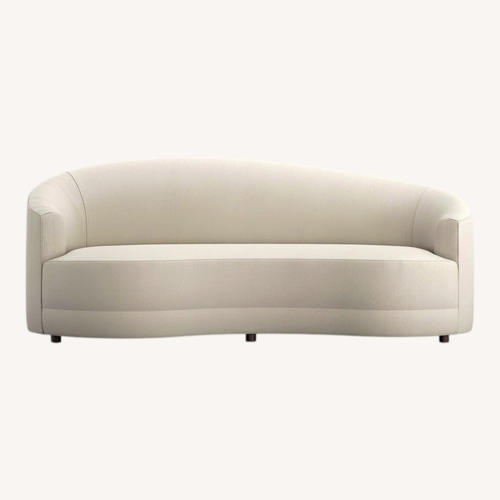 Used Crate & Barrel Infiniti 88" Curve Back Sofa  for sale on AptDeco