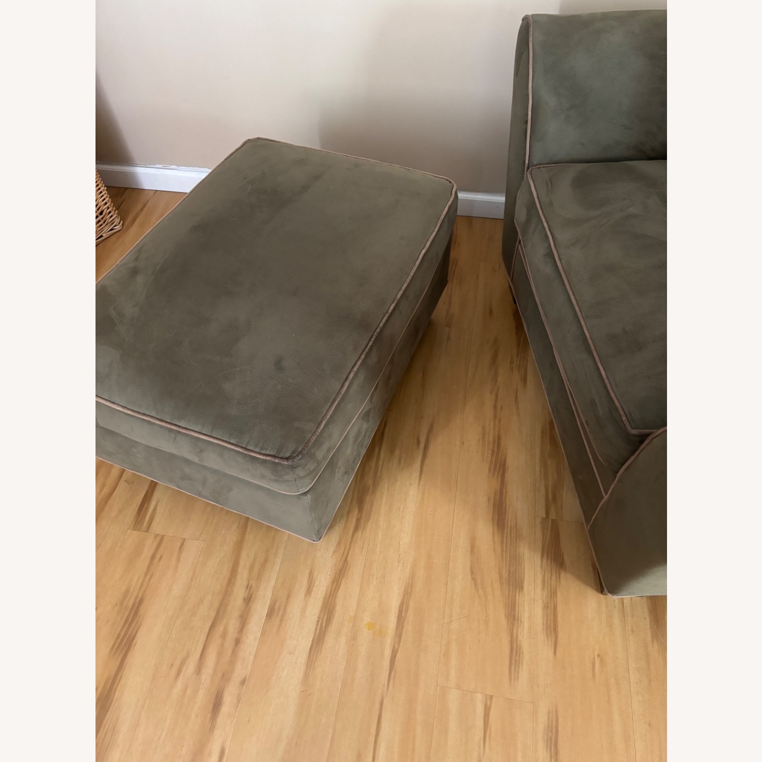 Raymour & Flanigan Briarwood Green Armchair - image-3