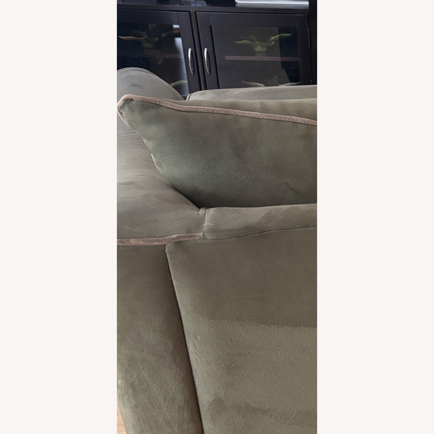 Raymour & Flanigan Briarwood Green Armchair - image-5