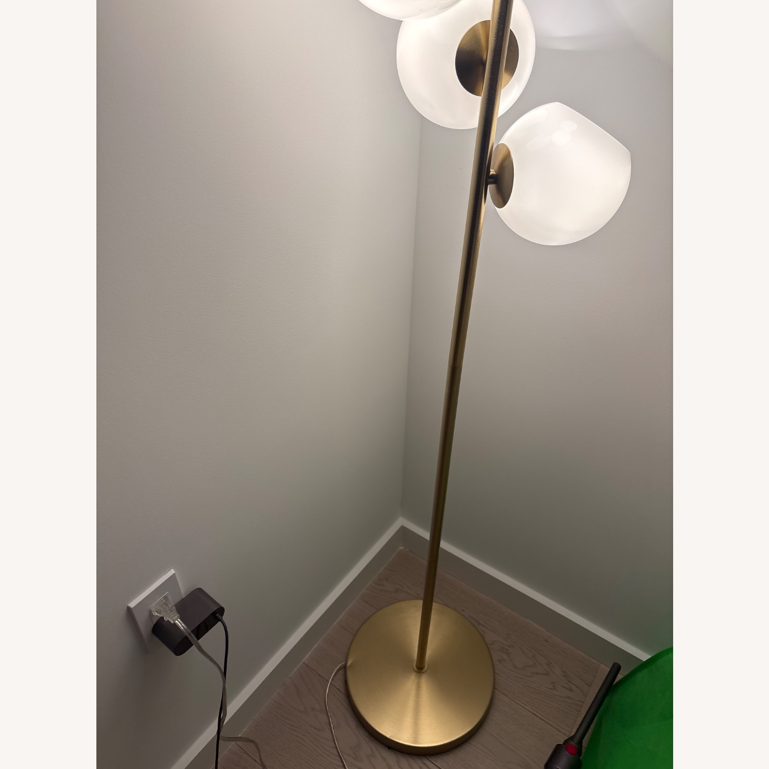 West Elm Staggered Glass 5-Light Floor Lamp 60" - image-5