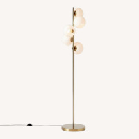 West Elm Staggered Glass 5-Light Floor Lamp 60"