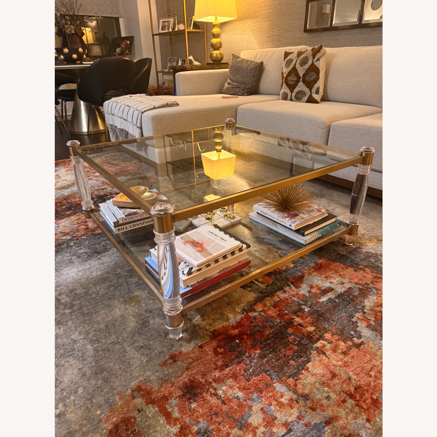 Safavieh Gold Coffee Table - image-2