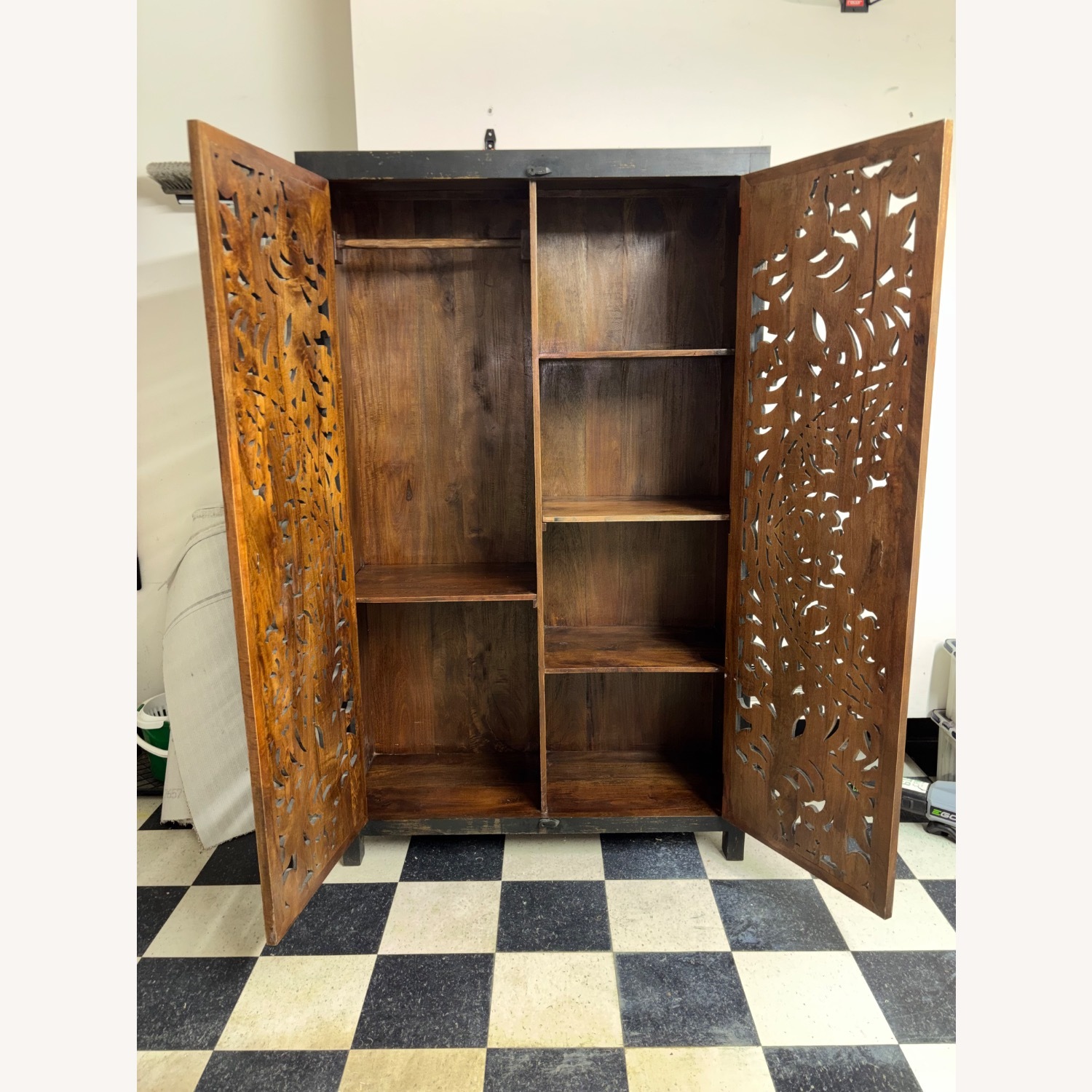 Nadeau Furniture Black Armoire - image-2