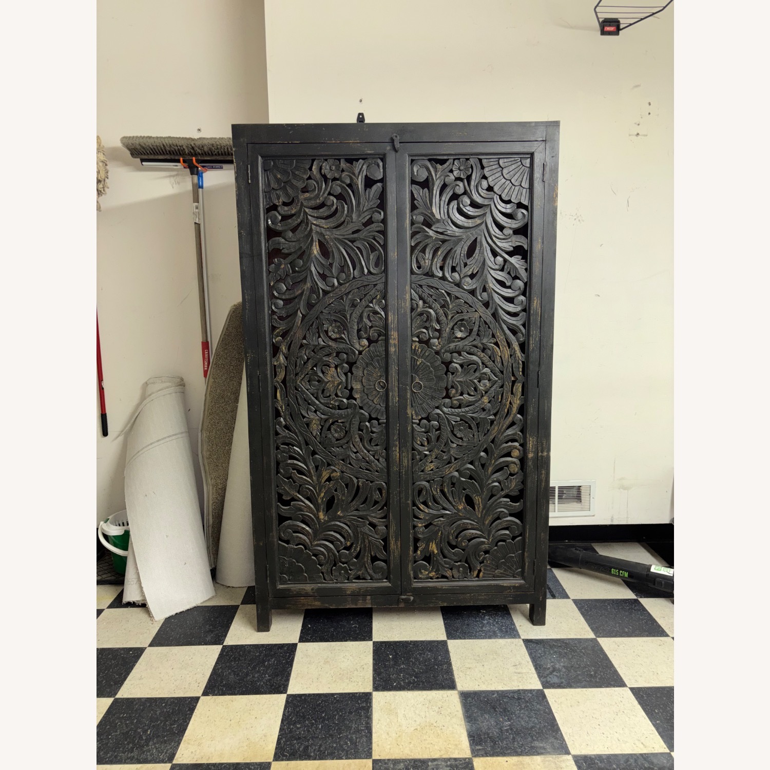 Nadeau Furniture Black Armoire - image-1