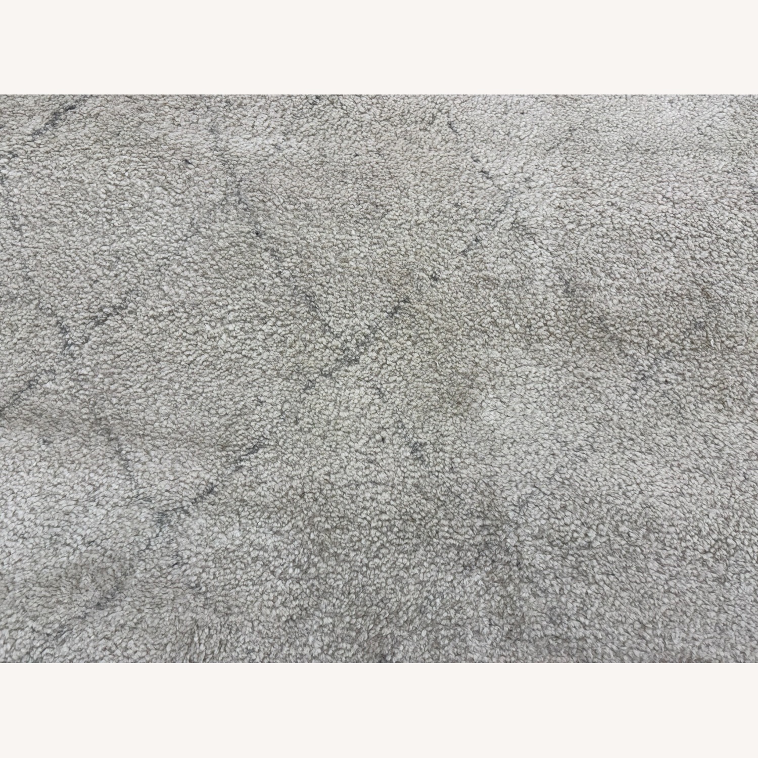 Restoration Hardware Iman Diamond Wool Rug 9x12 Ivory/Silver - image-8