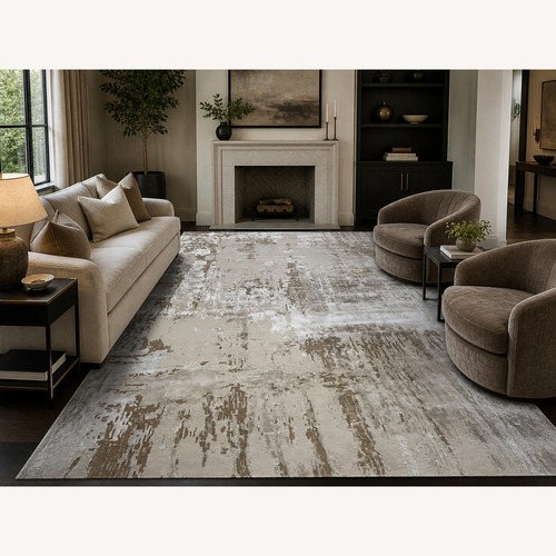 Used Restoration Hardware Riva Hand-Knotted Rug 9' × 12' for sale on AptDeco