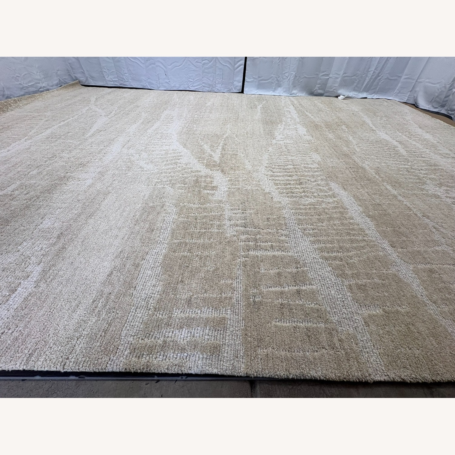 Restoration Hardware Strati Hand-Knotted Wool Rug 10' × 14' - image-27