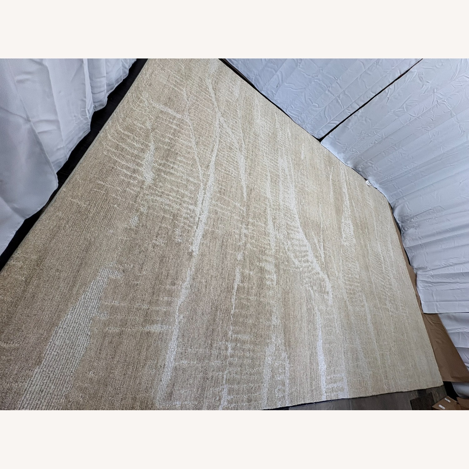 Restoration Hardware Strati Hand-Knotted Wool Rug 10' × 14' - image-18