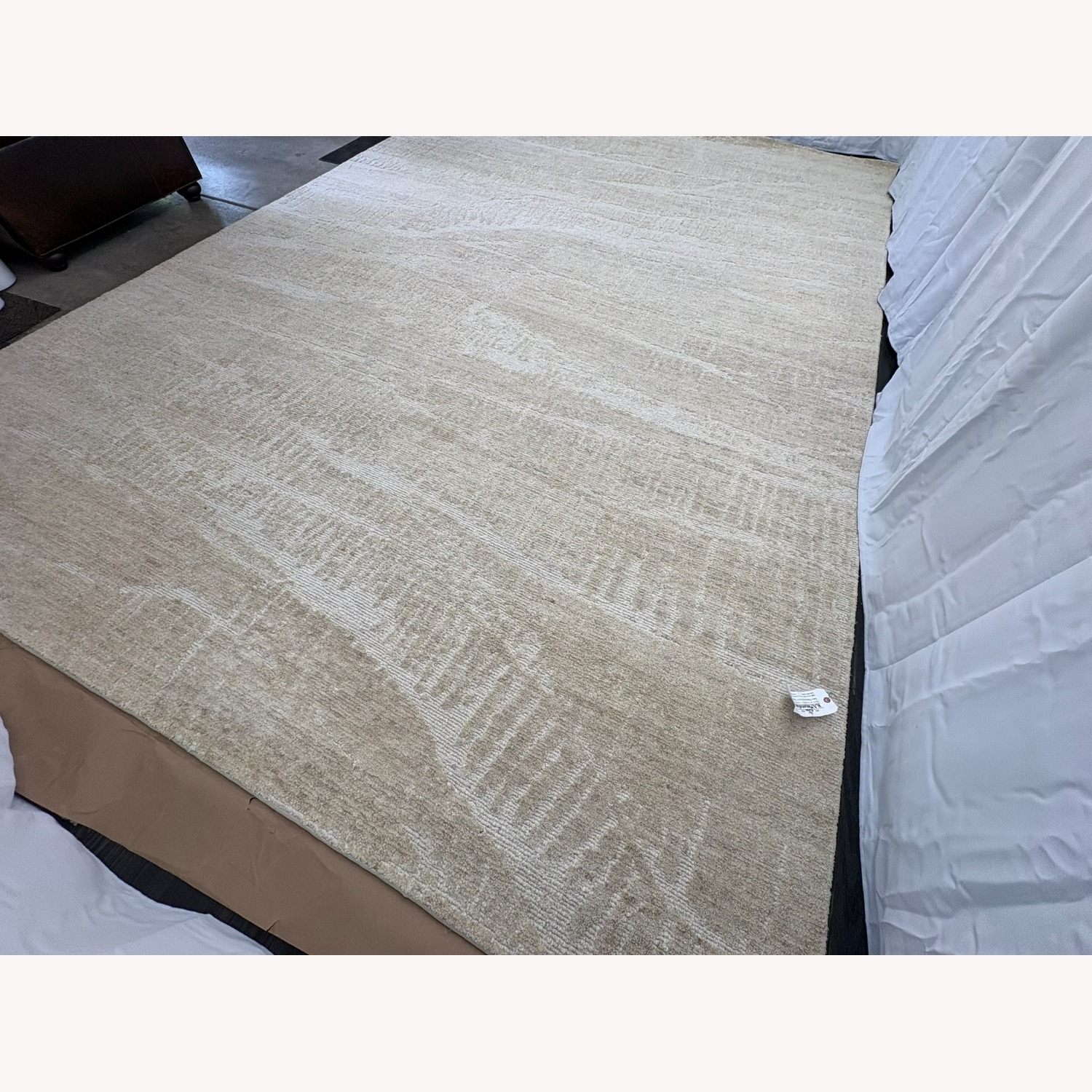 Restoration Hardware Strati Hand-Knotted Wool Rug 10' × 14' - image-3
