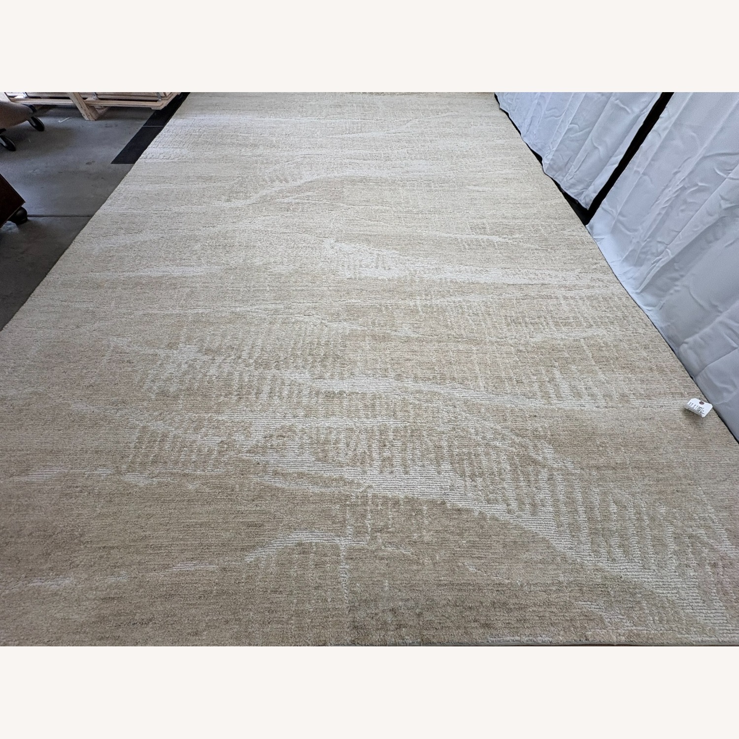 Restoration Hardware Strati Hand-Knotted Wool Rug 10' × 14' - image-10