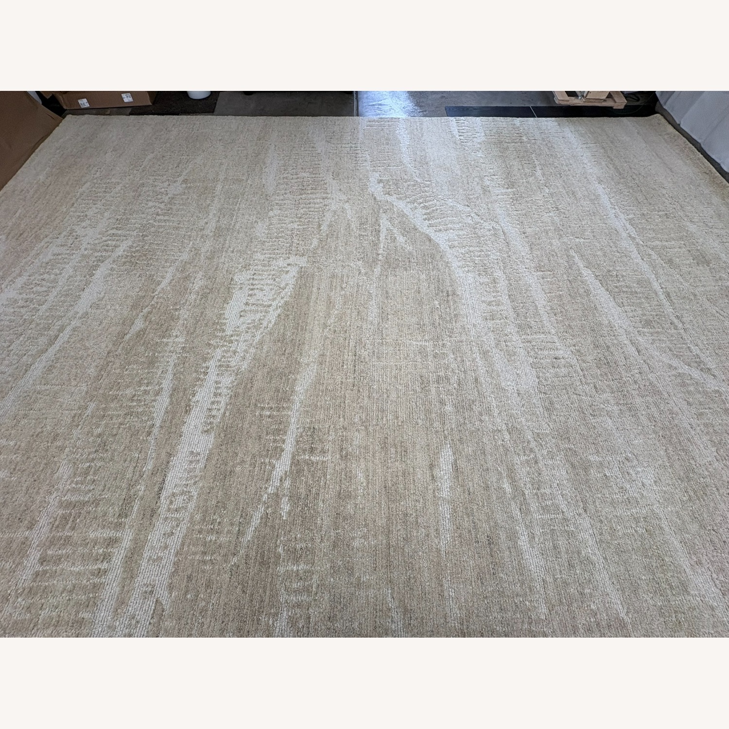Restoration Hardware Strati Hand-Knotted Wool Rug 10' × 14' - image-20