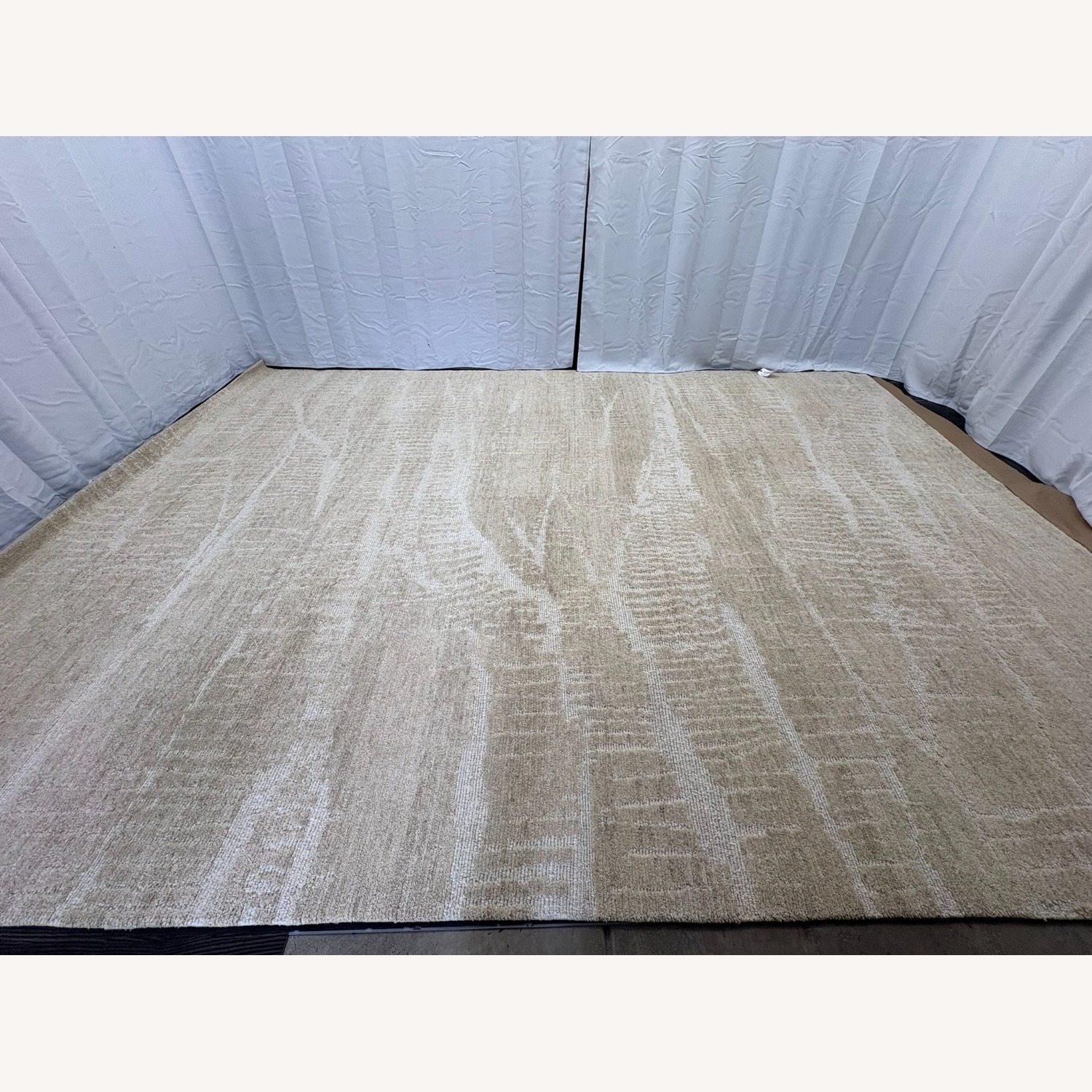 Restoration Hardware Strati Hand-Knotted Wool Rug 10' × 14' - image-15