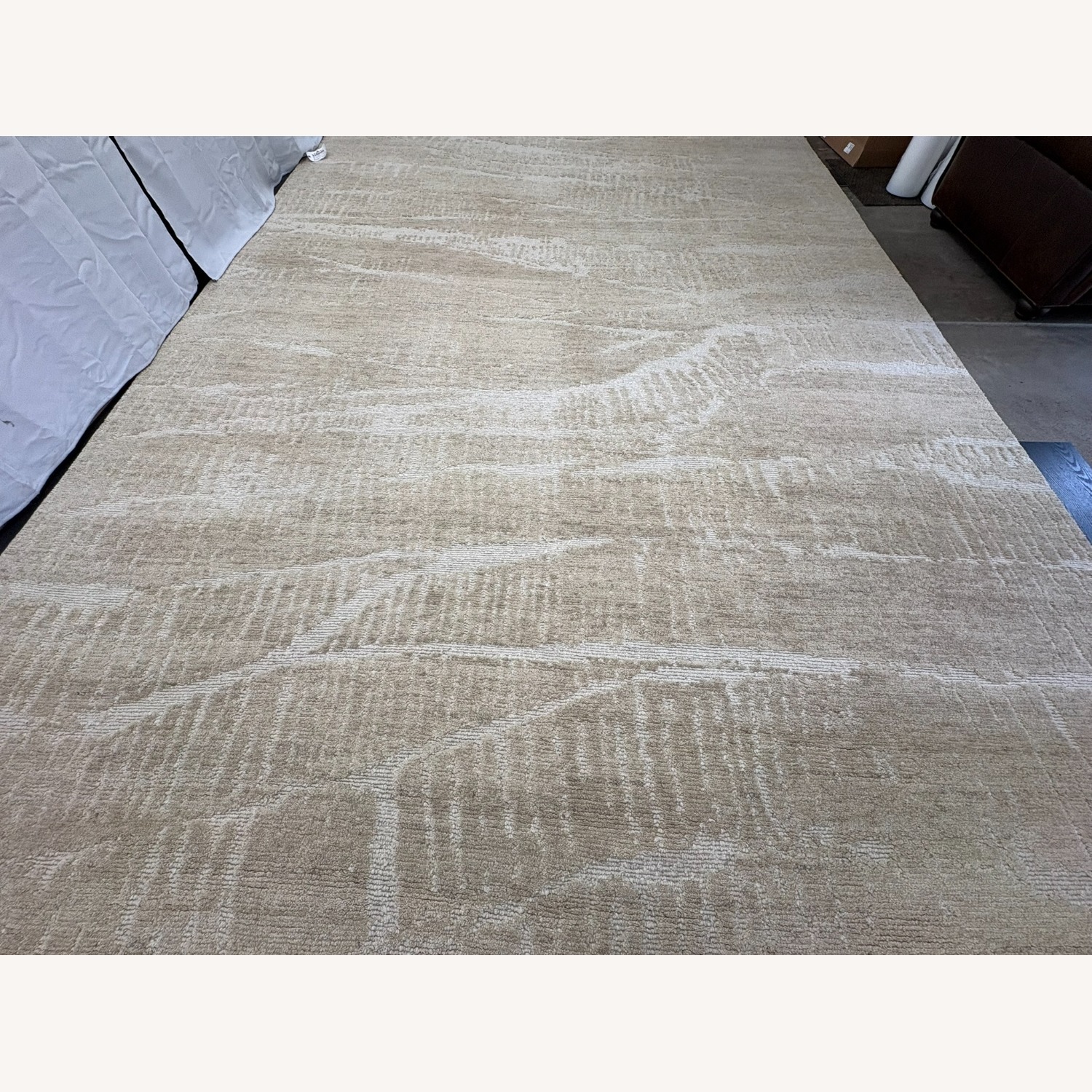 Restoration Hardware Strati Hand-Knotted Wool Rug 10' × 14' - image-22
