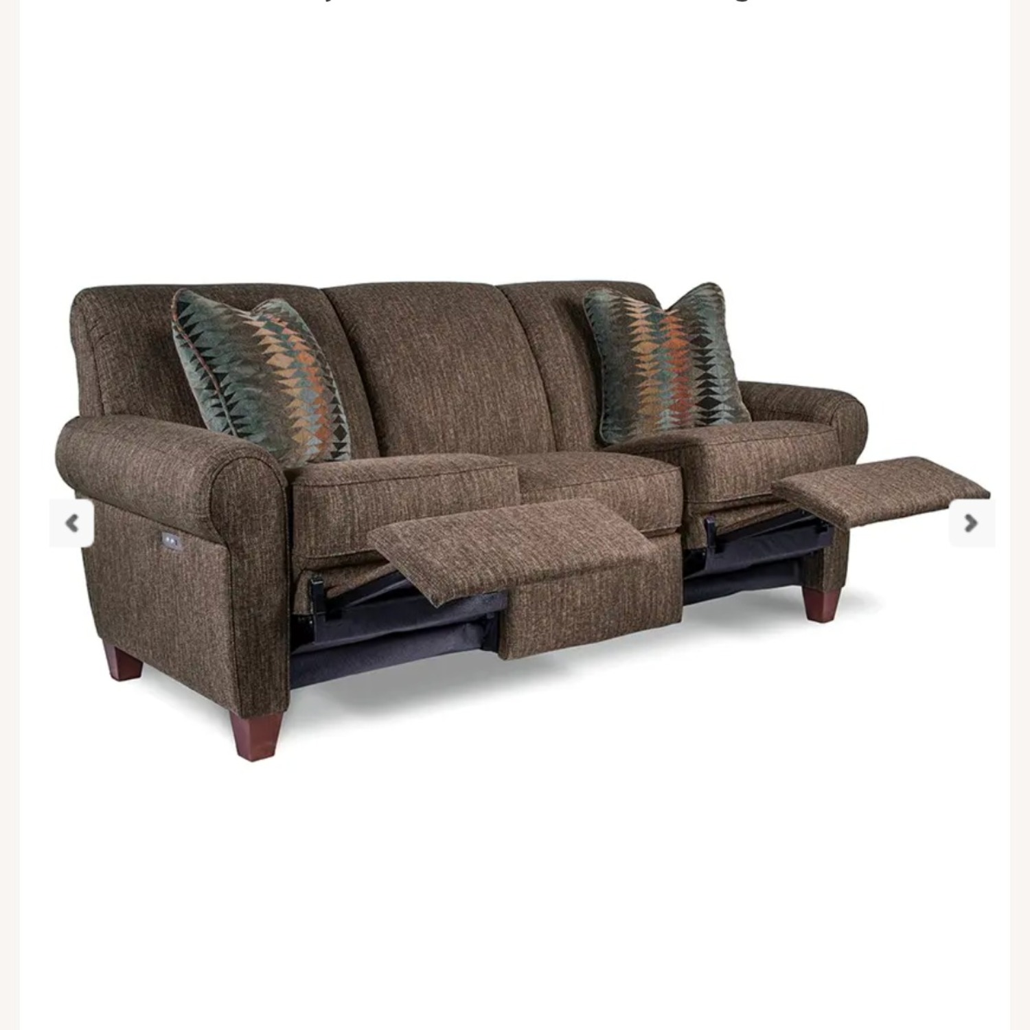 La-Z-Boy Light Brown Fabric 3+ Seater Sofa - image-3