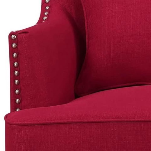 Used Red Accent Wingback Chairs for sale on AptDeco