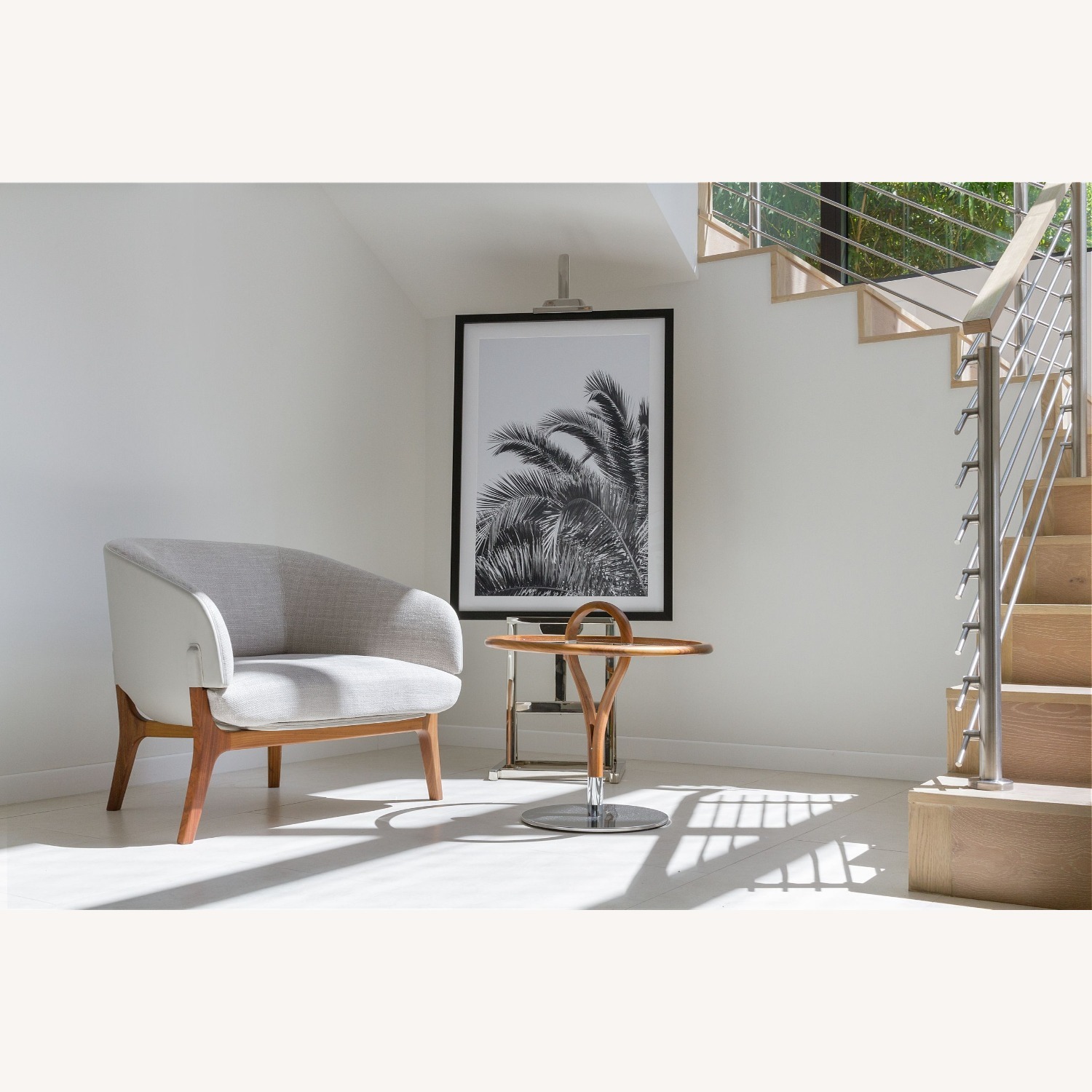 Modern Upholstered Accent Chair - image-1