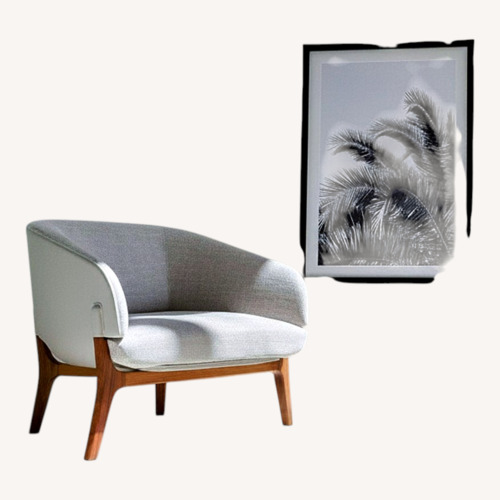 Used Modern Upholstered Accent Chair for sale on AptDeco