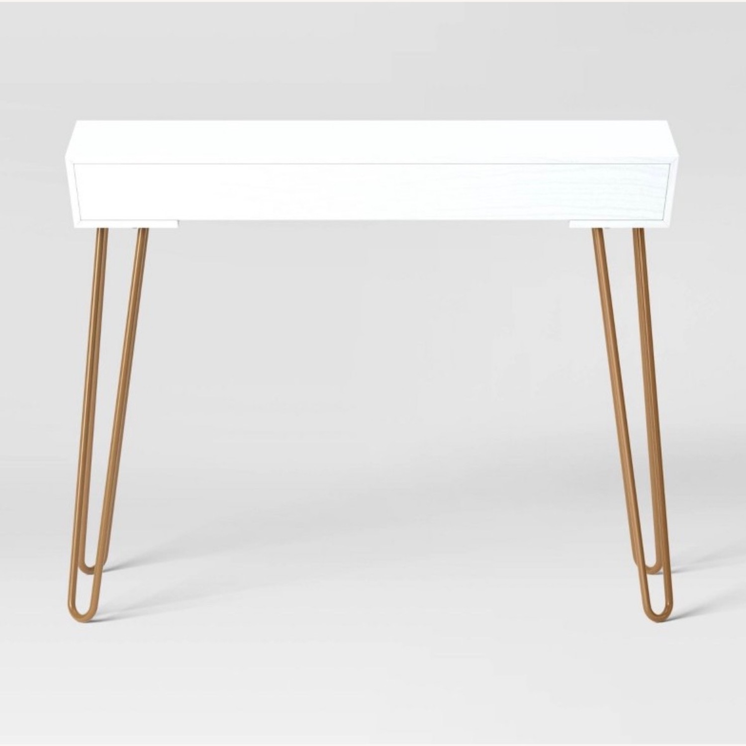 Target Treshold White Desk - image-3