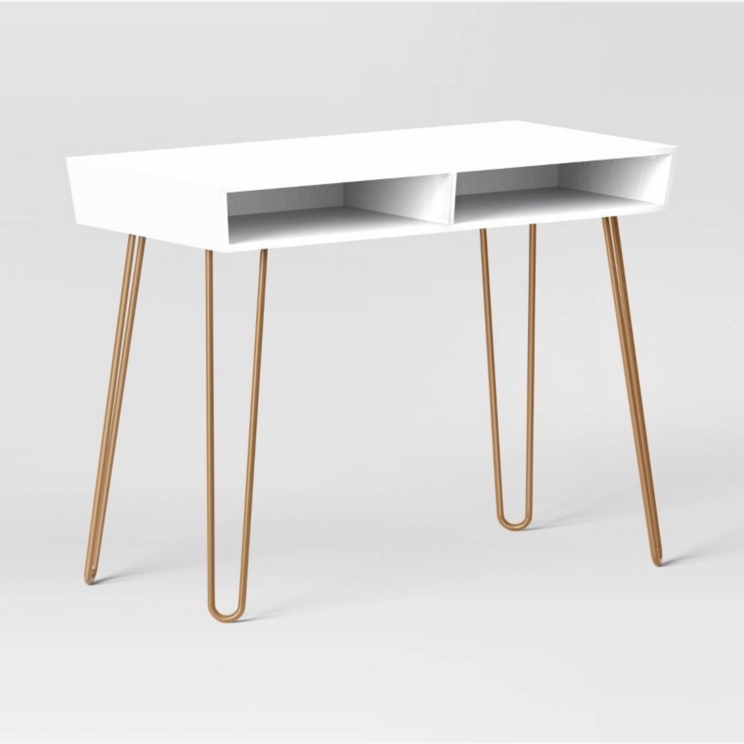 Target Treshold White Desk - image-5