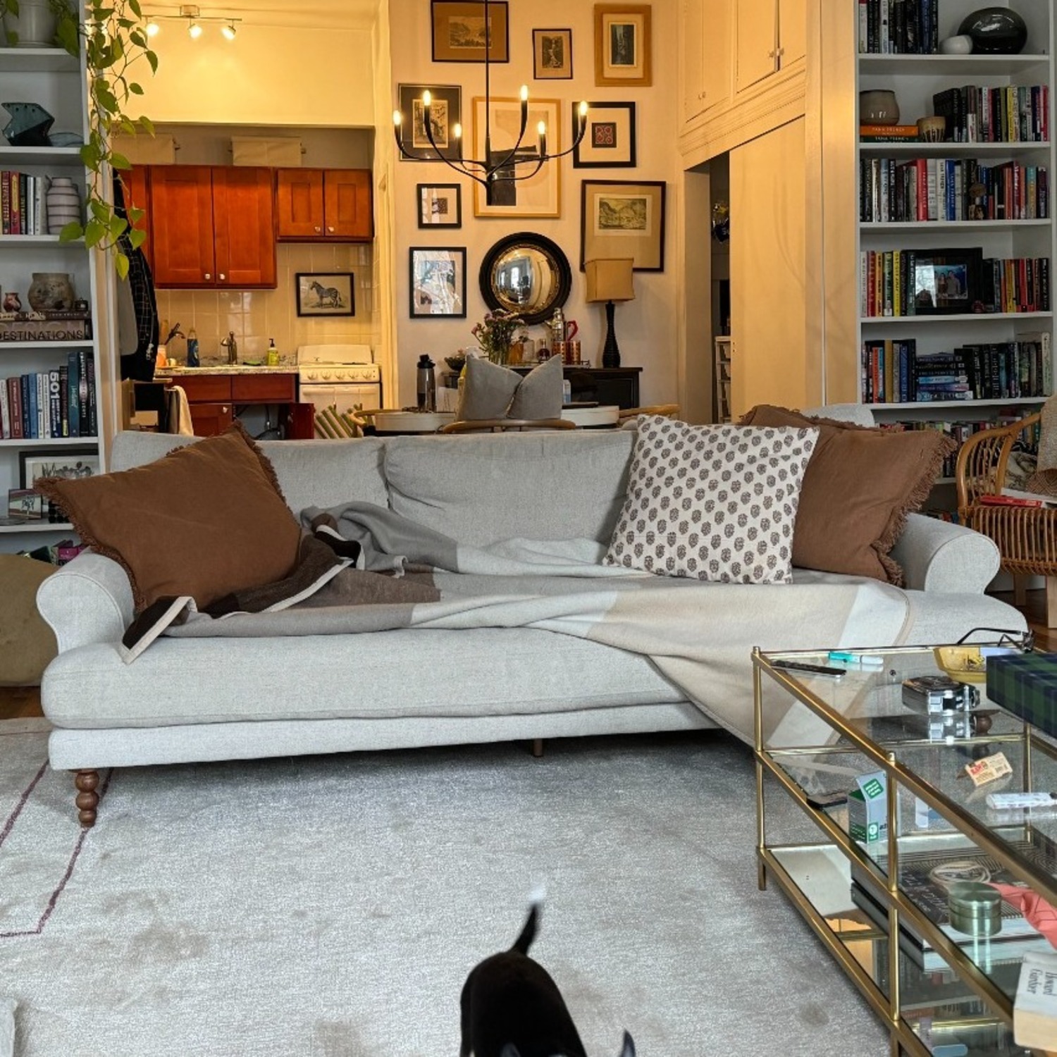 Interior Define Maxwell Fabric Sofa - image-1