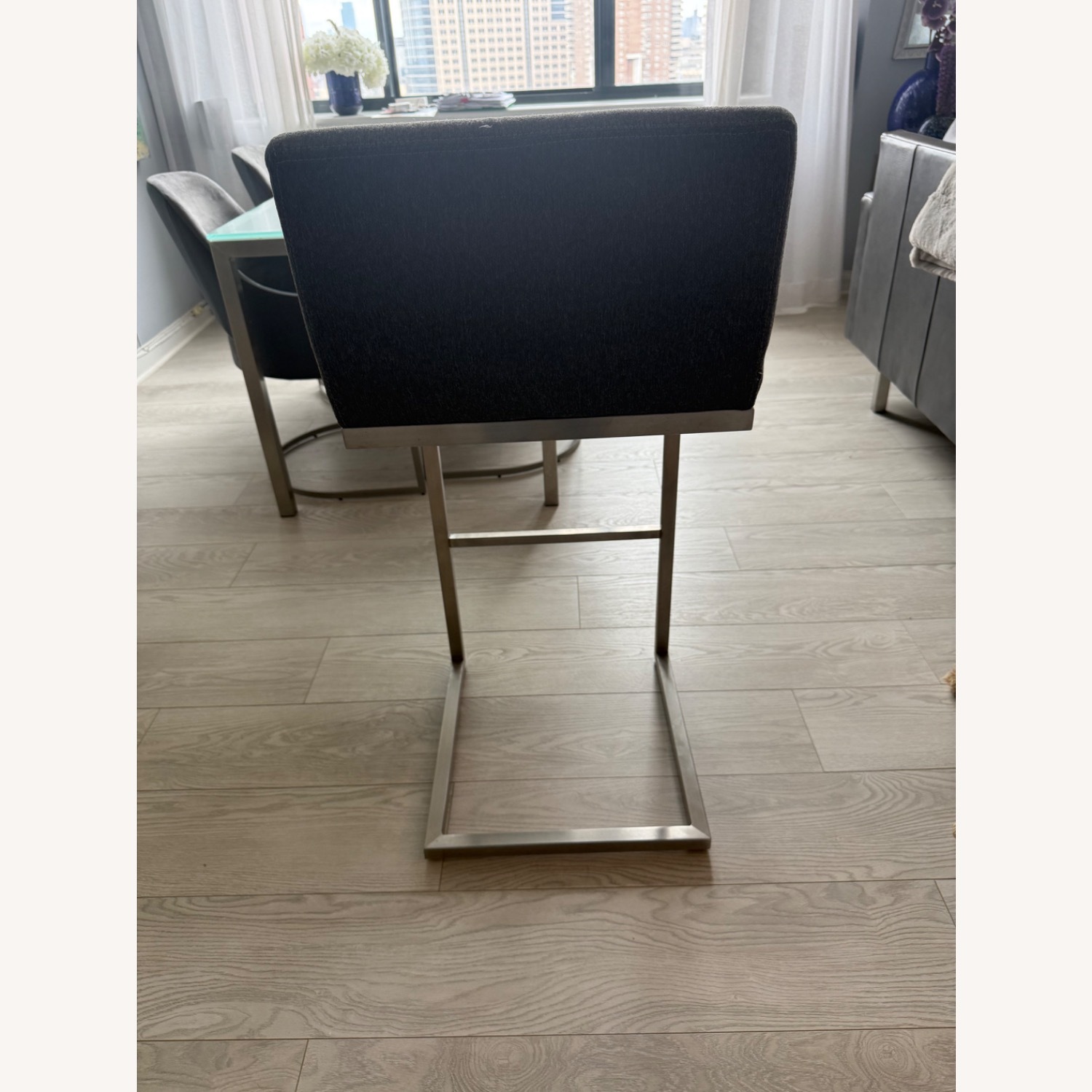 Room & Board Lira Light Gray Stools - image-2